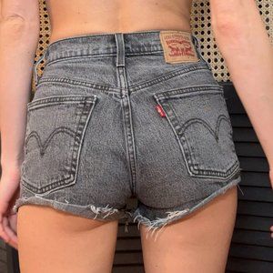 Vintage Levi's 501 Gray Shorts W24